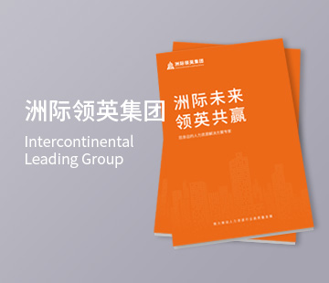 洲际领英集团企业画册设计